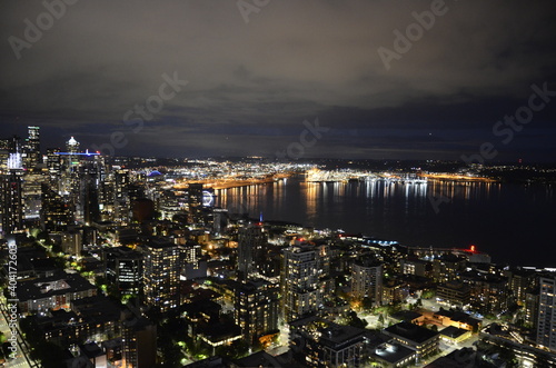 Seattle in the night