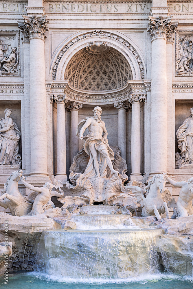 Trevi Brunnen in Rom, Italien Trevi Brunnen in Rom, Italien