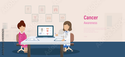 Cancer awareness banner