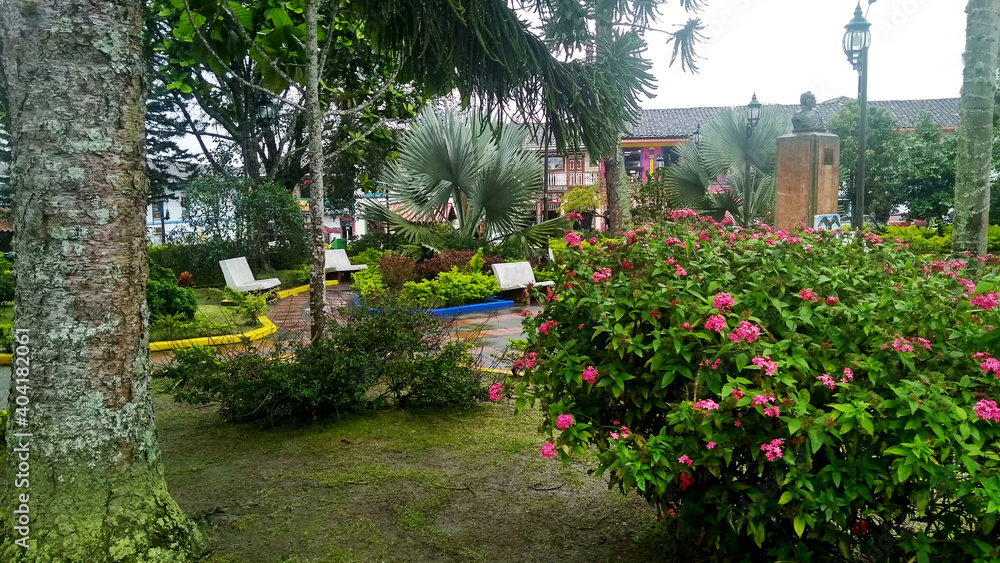 Plaza principal de Filandia, Quindío Plaza principal de Filandia, Quindío