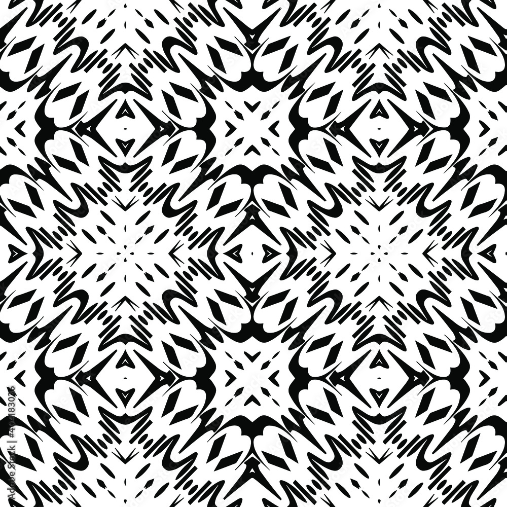 Black and white texture. Abstract seamless geometric pattern. Black and white texture. Abstract seamless geometric pattern.