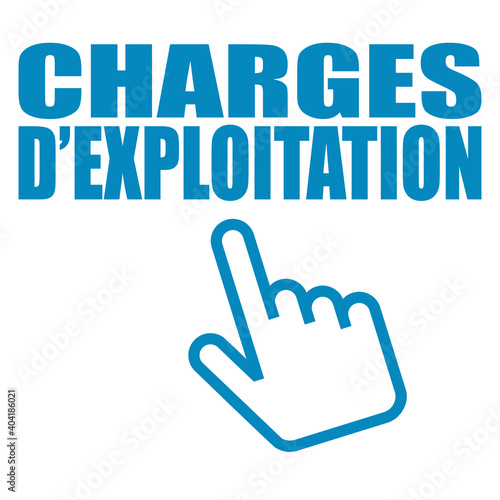 Logo charges d'exploitation.