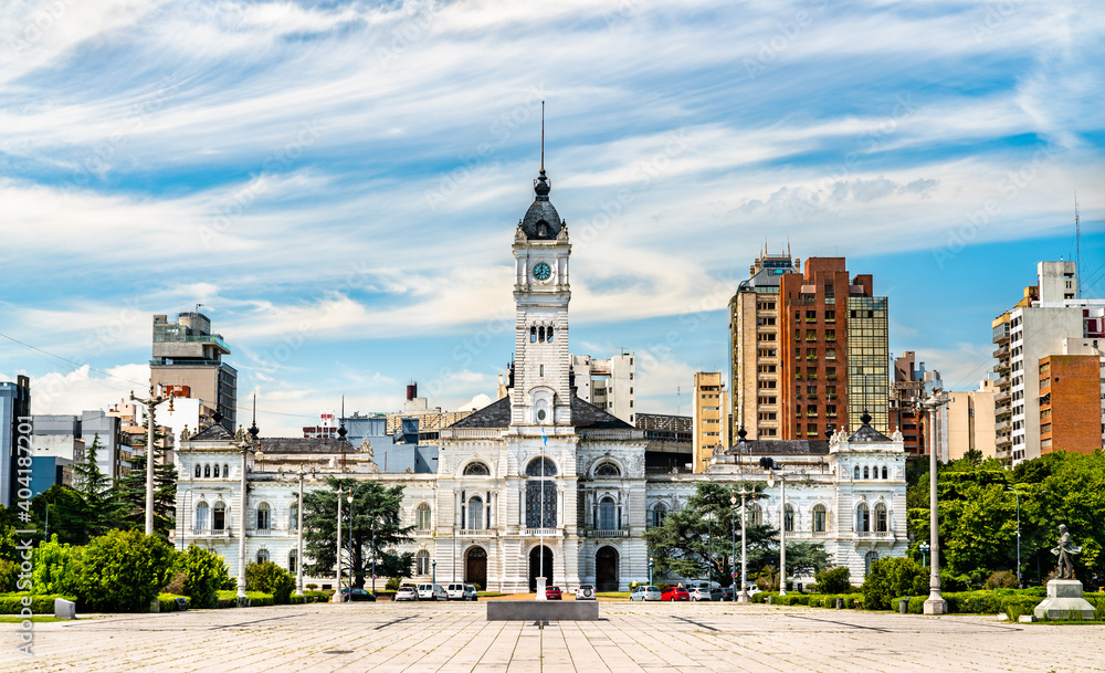 La Plata City Hall in Buenos Aires Province, Argentina