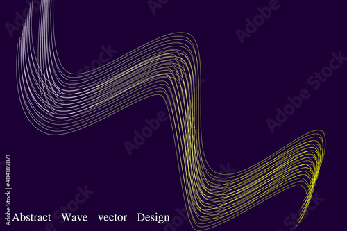 Abstract background Waves - Vector EPS 10