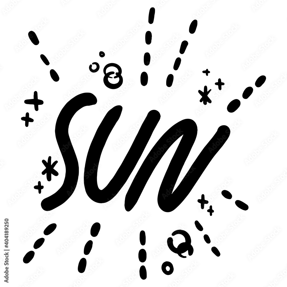 SUN-手書き風イラスト SUN-手書き風イラスト