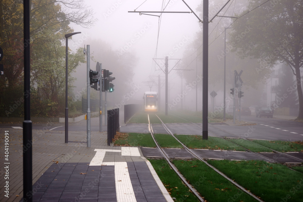 Tram In The Fog