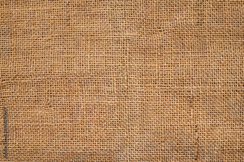 Brown burlap cloth background or sack cloth for packing