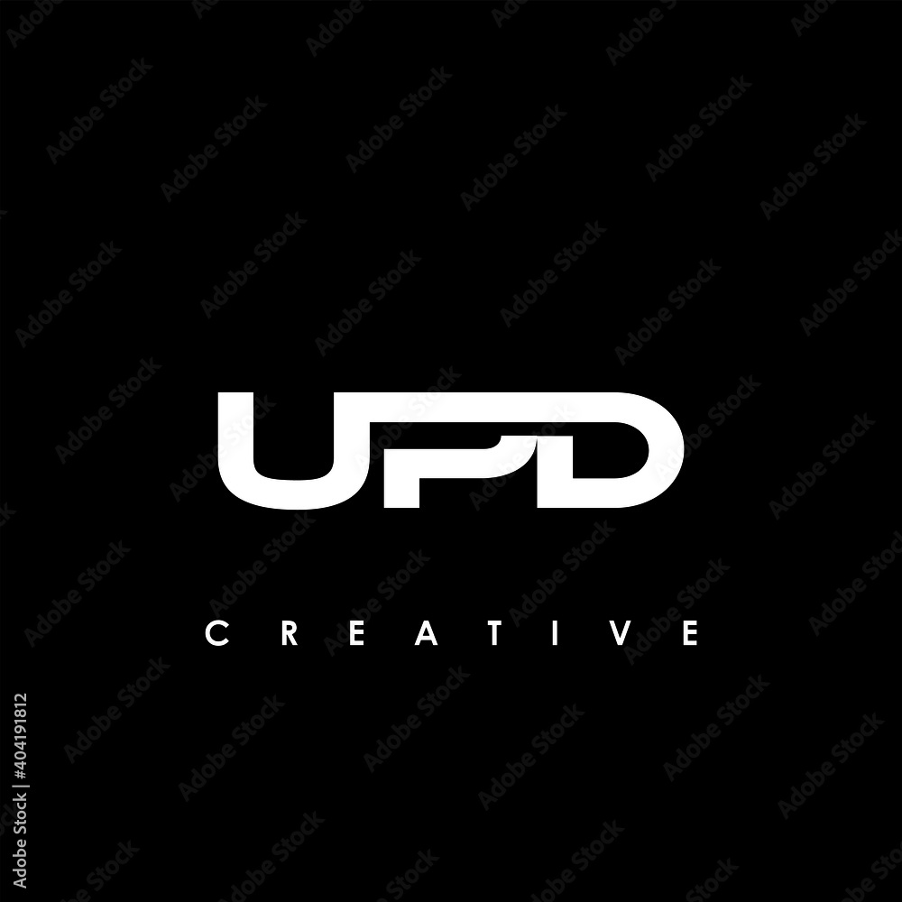 UPD Letter Initial Logo Design Template Vector Illustration UPD Letter Initial Logo Design Template Vector Illustration