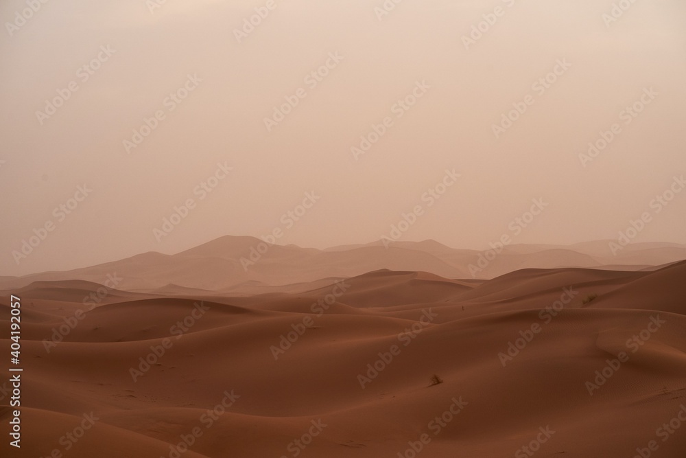 Sahara desert landscape picture.