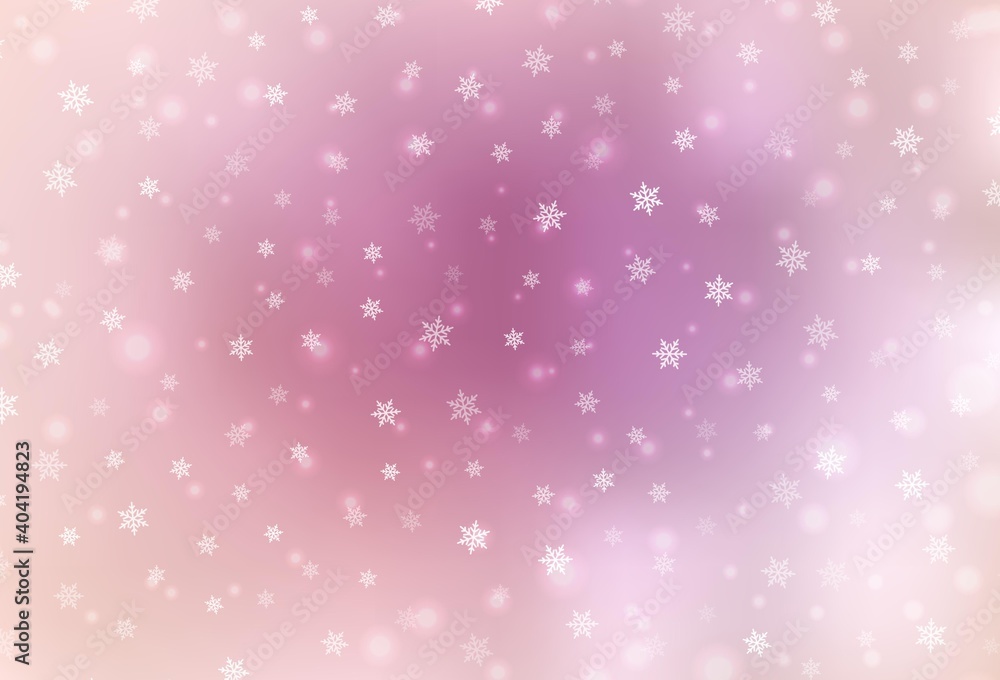 Light Pink vector pattern in Christmas style. Light Pink vector pattern in Christmas style.