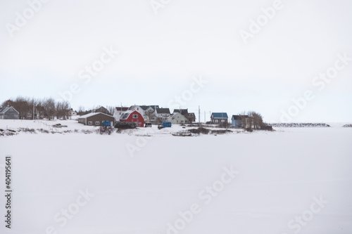 Canadian Town in snow © Anthony