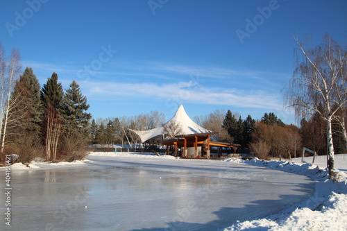 Winter On The Lake, William Hawrelak Park, Edmonton, Alberta