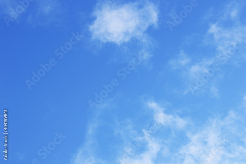 blue sky with clouds