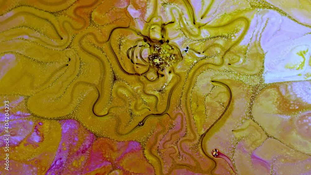 Abstract Colorful Ink Spread Art Abstract Colorful Ink Spread Art