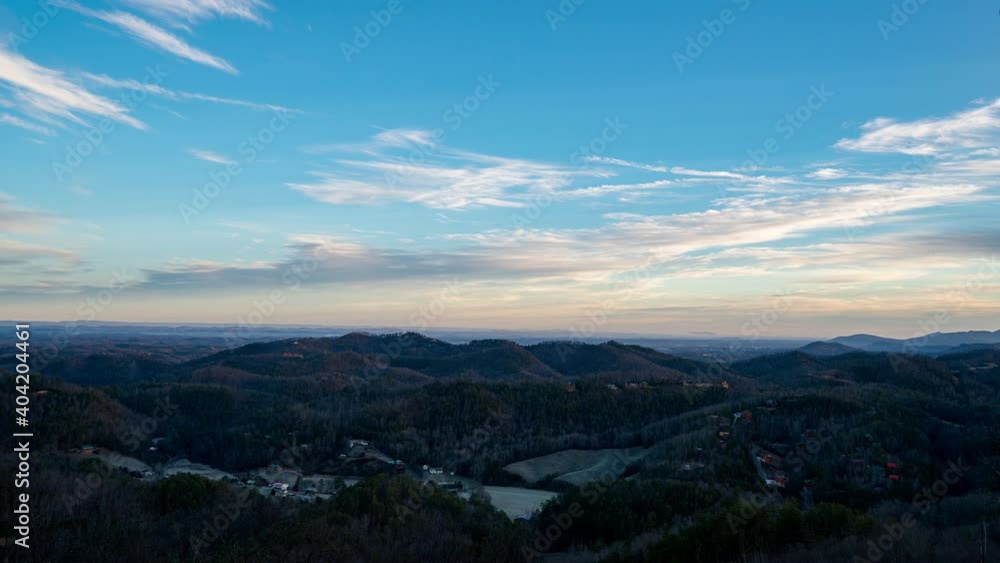 Tennessee Mountains Morning Time Lapse Tennessee Mountains Morning Time Lapse