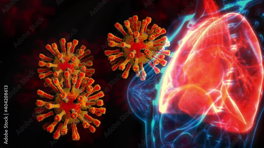 cg medical 3D animation, lungs risk of corona virus cg medical 3D animation, lungs risk of corona virus