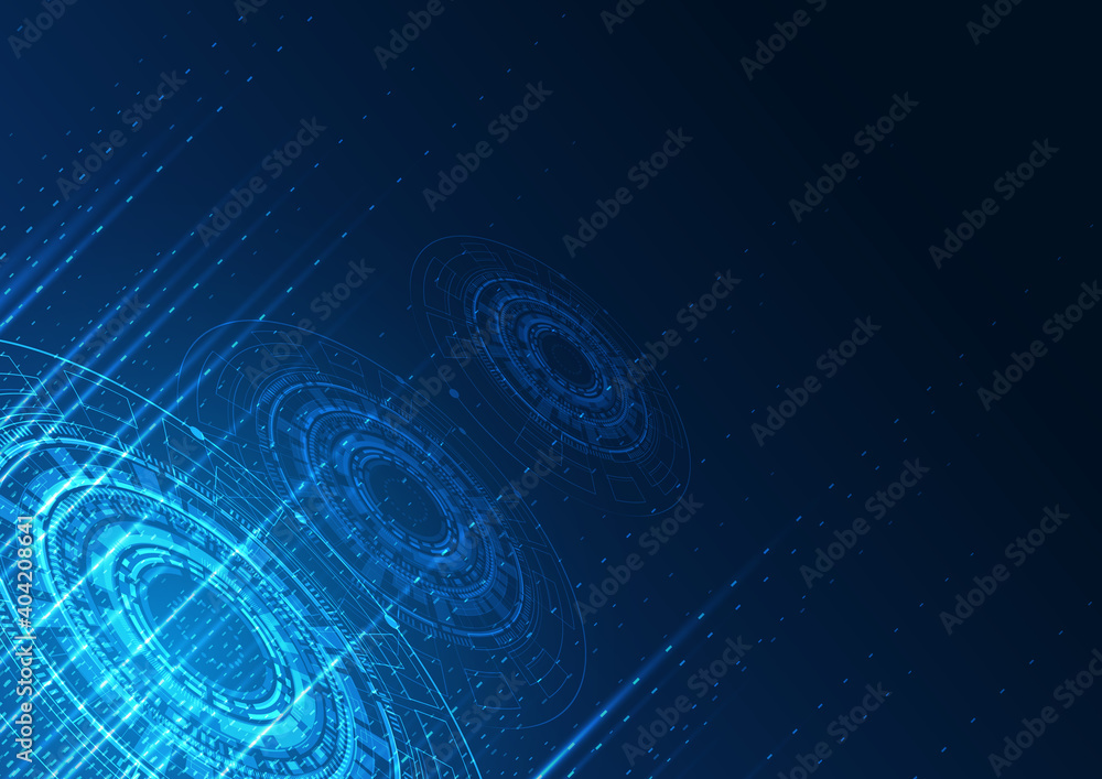 Circuit technology background Circuit technology background