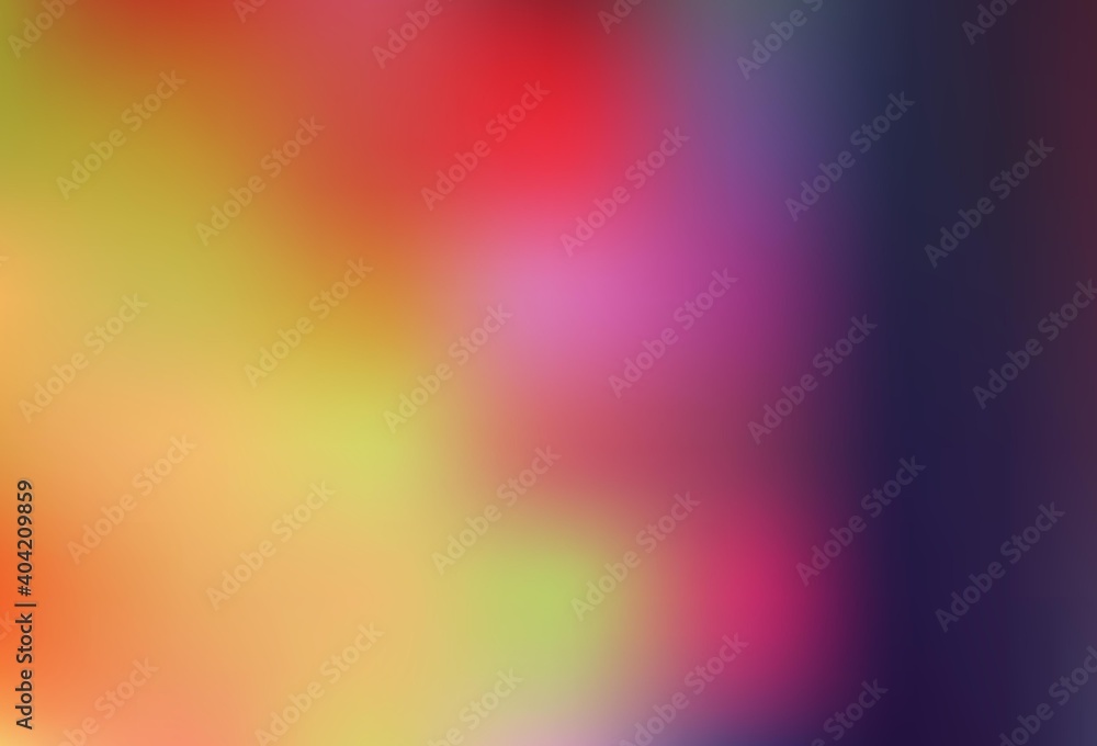 Light Pink, Yellow vector blurred bright template. Light Pink, Yellow vector blurred bright template.