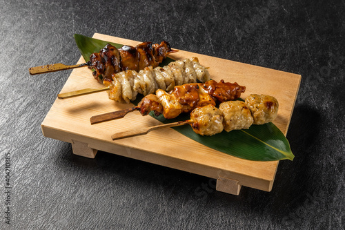 やきとり YAKITORI Japanese chicken barbecue