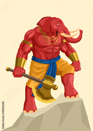 Indian God of Hindu Ganesh