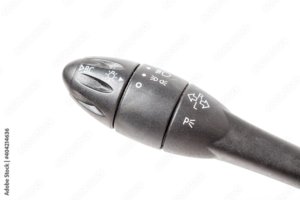 Switch arm stick control light sign turn left or right and open mode ofheadlight car. Auto service industry. Spare parts catalog. Switch arm stick control light sign turn left or right and open mode ofheadlight car. Auto service industry. Spare parts catalog.