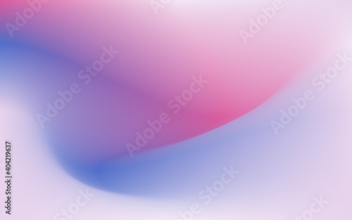 Blurry modern abstract with dynamic gradient mesh background with smooth color combination such as pink, purple, and blue.