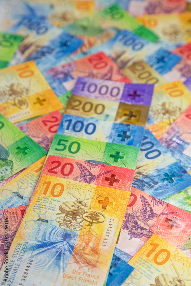 Swiss francs Swiss francs