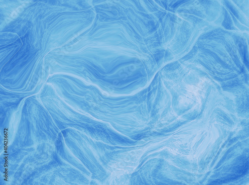 Textures blue ice. Winter background. Overhead view. Vector illustration nature background