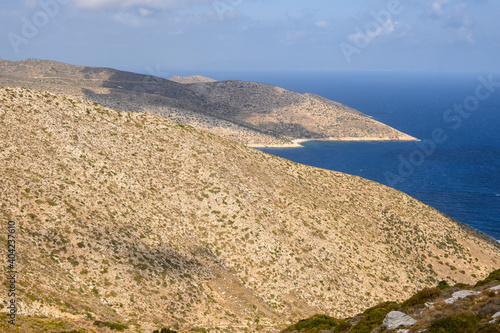 East coast of the island of Ios. Cyclades, Greece