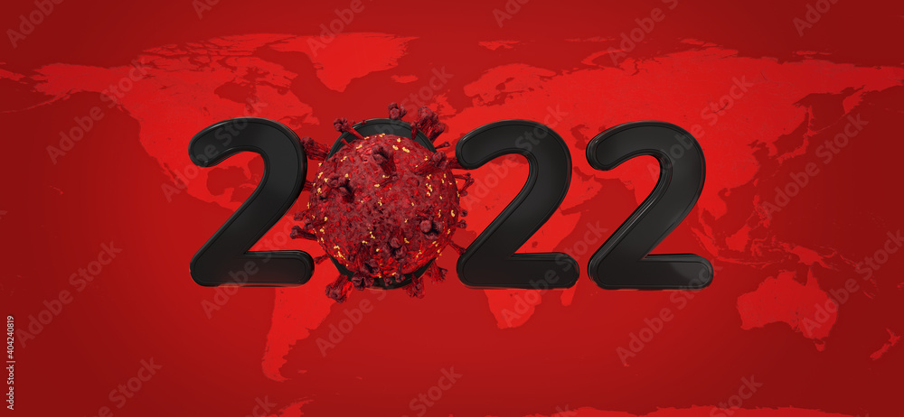 2022 covid-19 Corona Virus world map. elements of this image furnished by NASA 3d-illustration 2022 covid-19 Corona Virus world map. elements of this image furnished by NASA 3d-illustration
