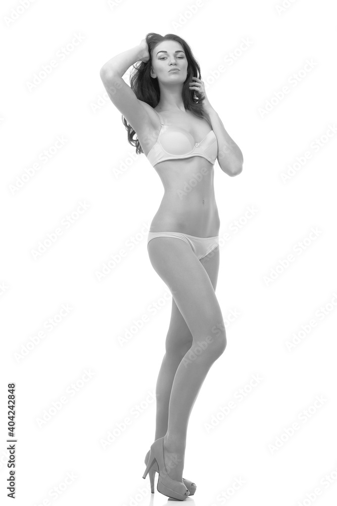young girl with slender body posing in underwear young girl with slender body posing in underwear