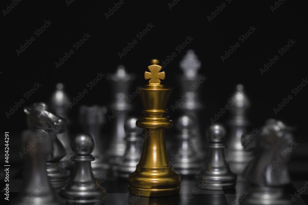 Shot of chessboard golden king battle. Concept for strategy, business victory. Shot of chessboard golden king battle. Concept for strategy, business victory.