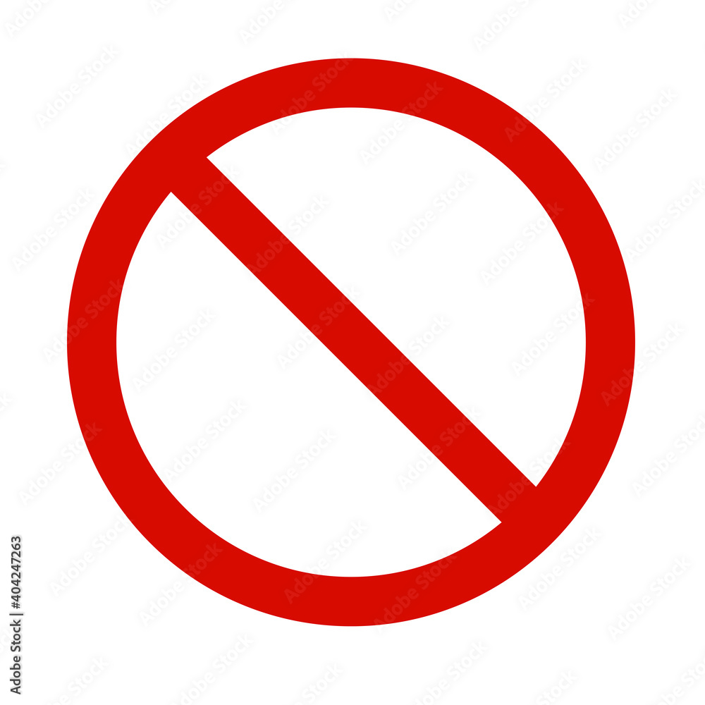 Prohibited signs isolated on white background to be placed inside buildings, shops or areas where peace and privacy are required. Vector illustration Prohibited signs isolated on white background to be placed inside buildings, shops or areas where peace and privacy are required. Vector illustration