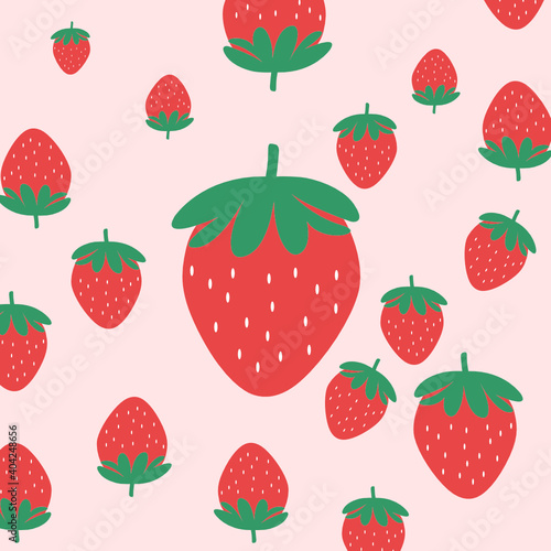 seamless pattern with strawberry, seamless pattern with strawberries, strawberry pattern, 