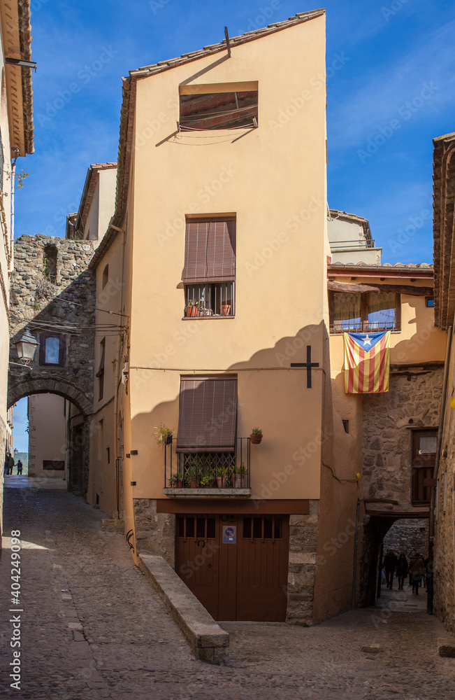 Medieval village of Besalu, Catalonia, Spain