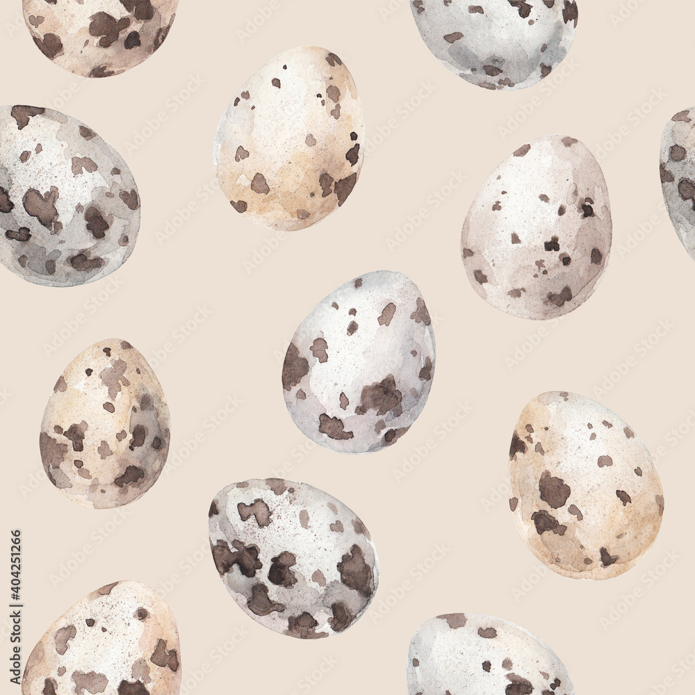 cute little quail eggs wildlife spotted egg color pattern 1 on a beige background cute little quail eggs wildlife spotted egg color pattern 1 on a beige background