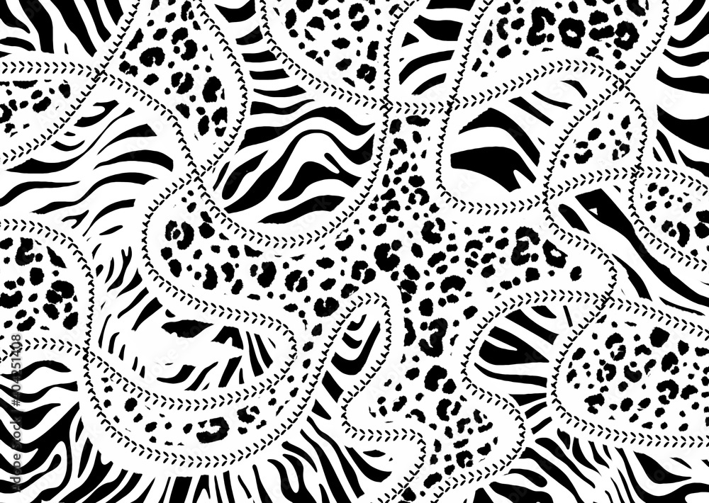 Obraz premium unique animal print 