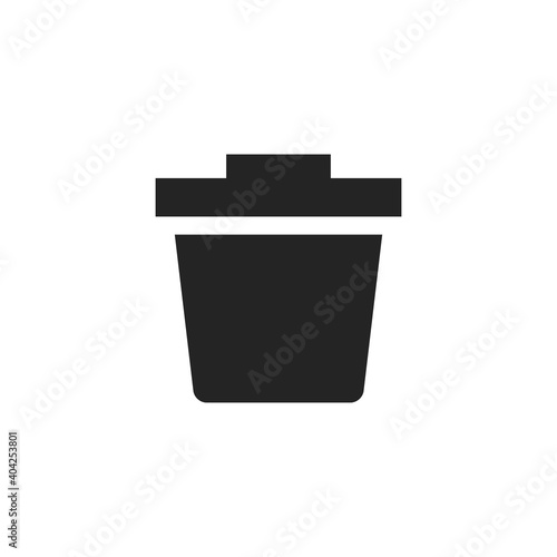 Trash icon. Delete symbol modern, simple, vector, icon for website design, mobile app, ui. Vector Illustration © Parvin