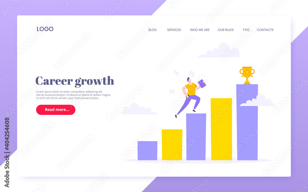 Career ladder climbing and goal achievement business concept flat style design vector illustration. Leader opportunity or career progress metaphor. Career ladder climbing and goal achievement business concept flat style design vector illustration. Leader opportunity or career progress metaphor.
