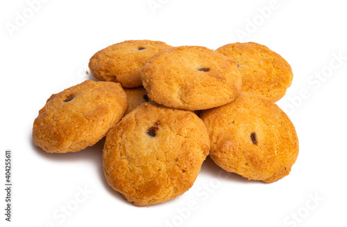 cookies with fruit filling isolated