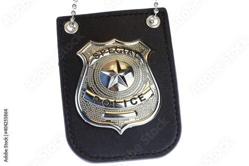 Canvas-taulu Undercover detective badge for concealment