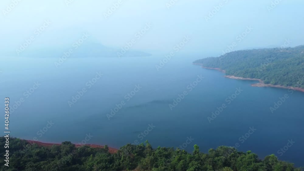 Water reservoir amidst green surroundings at Mulshi dam near Pune India. Water reservoir amidst green surroundings at Mulshi dam near Pune India.