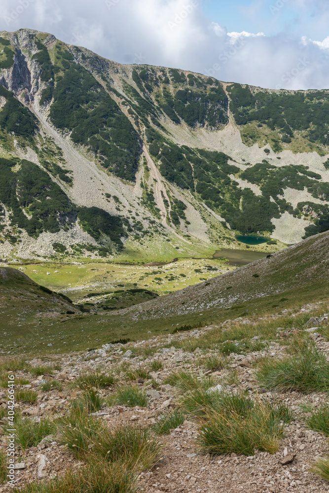 Landscape with Vlahini Lakes, Pirin Mountain, Bulgaria Landscape with Vlahini Lakes, Pirin Mountain, Bulgaria