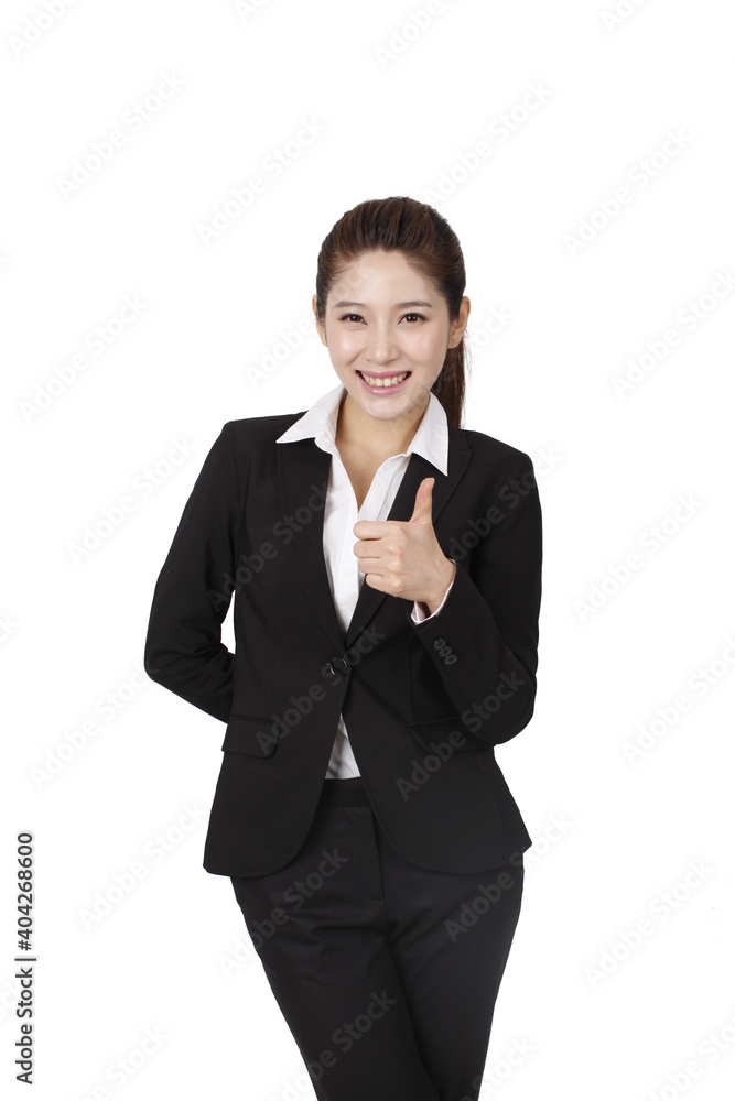 Portrait of a happy young business woman Portrait of a happy young business woman
