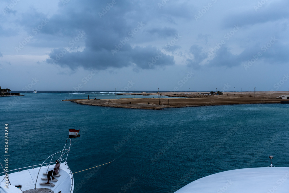 fragments from the life of the local port from which diving boats leave for the Red Sea on safari