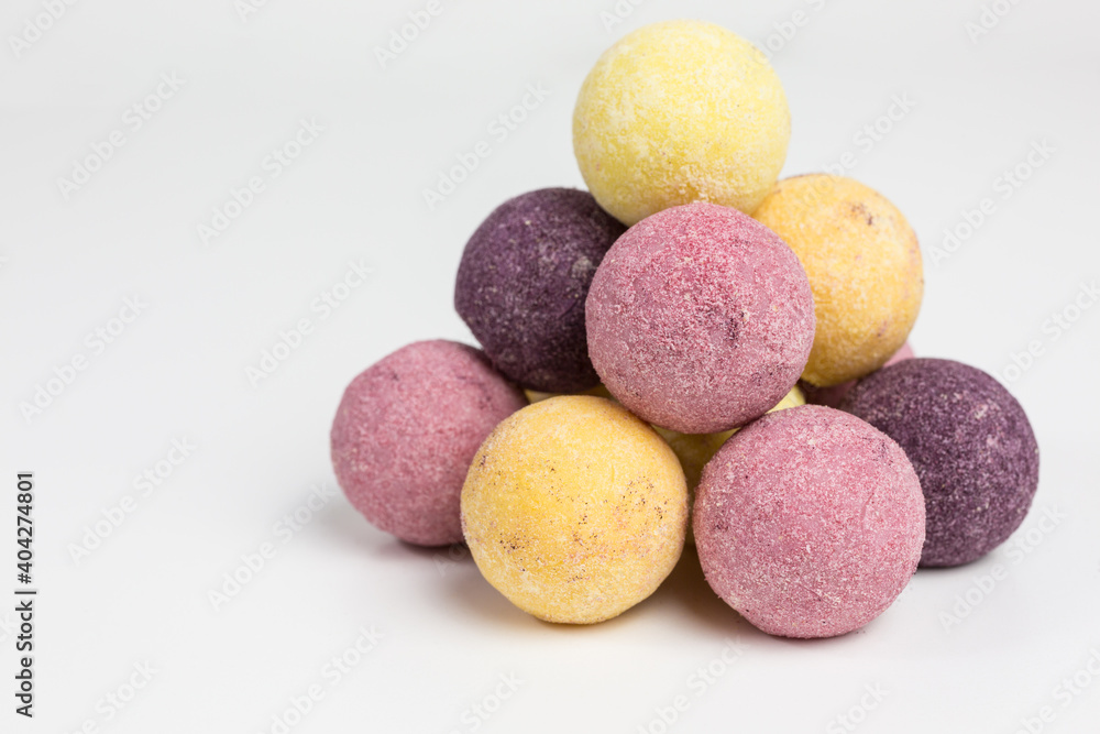 heap of fruity chocolate truffles heap of fruity chocolate truffles