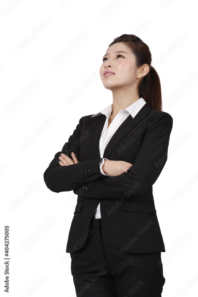 Portrait of a happy young business woman Portrait of a happy young business woman