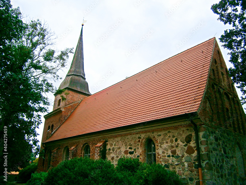 Eine evangelisch-lutherische Kirche in Norddeutschland