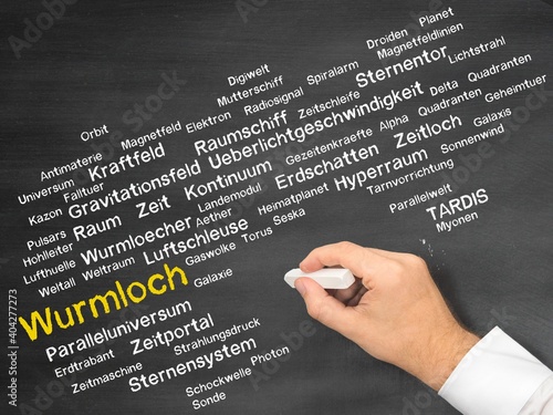 Obraz na plátně Wurmloch