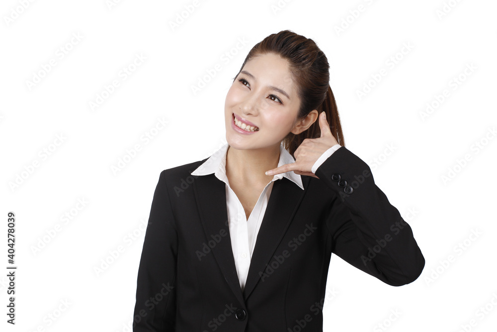 Portrait of a happy young business woman Portrait of a happy young business woman